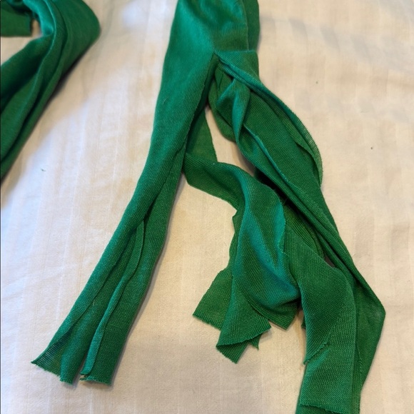 Coldwater Creek Green and Silver Scarf Wrap - Picture 5 of 5